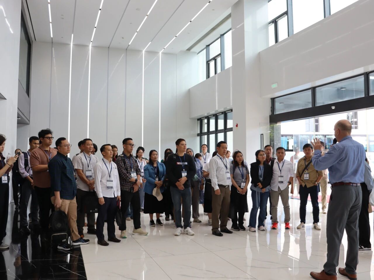 東盟自貿(mào)協(xié)定升級綠色貿(mào)易研修班到訪嘉戎技術 東盟自貿(mào)協(xié)定升級綠色貿(mào)易研修班到訪嘉戎技術